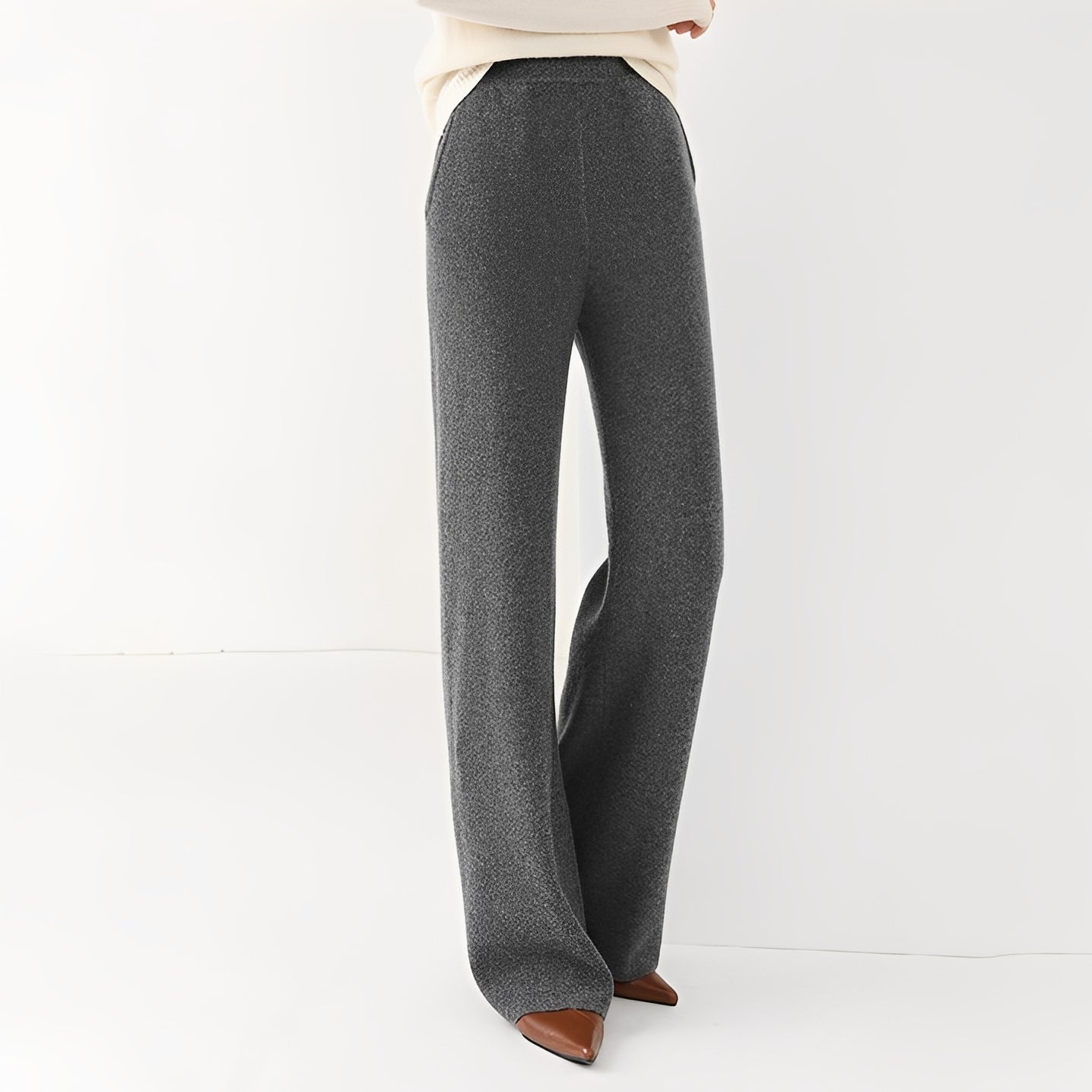 Jamie - Trendige Hosen mit hoher Taille