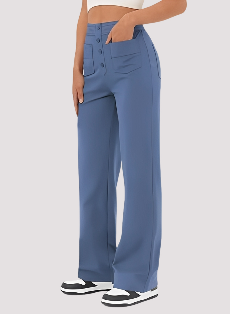 Tianna - Stilvolle Hose mit hohem Bund