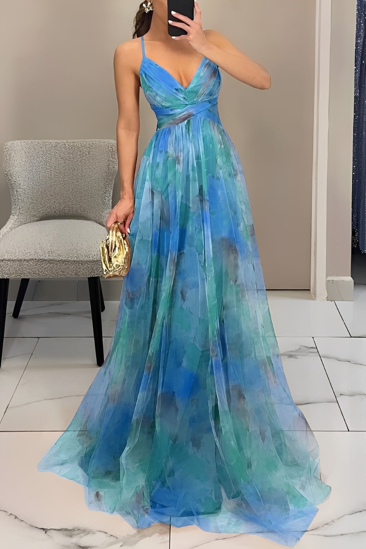 Davina - Chic A-Linien-Maxikleid