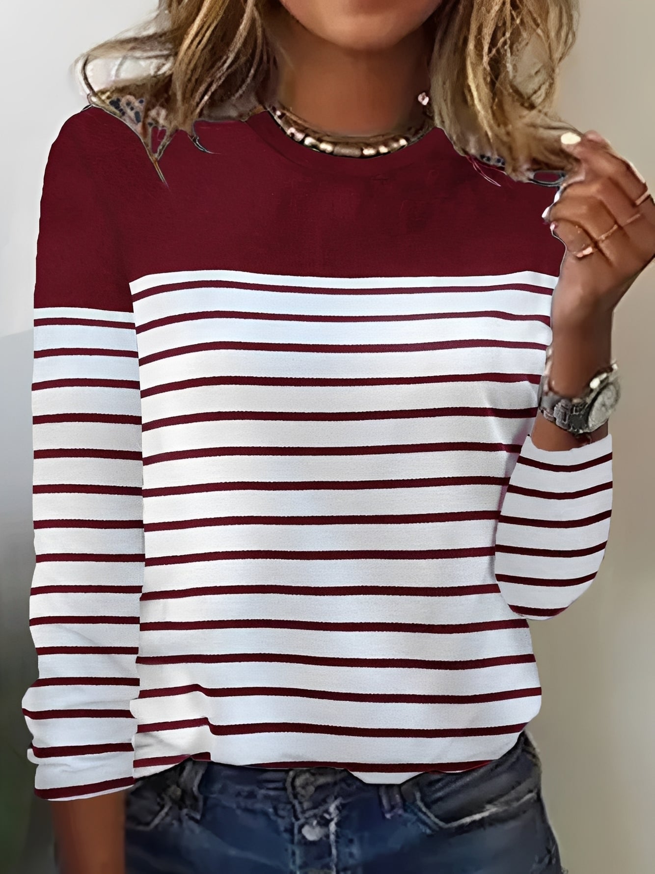 Samantha - Damen Langarmhemd - Schick und Bequem