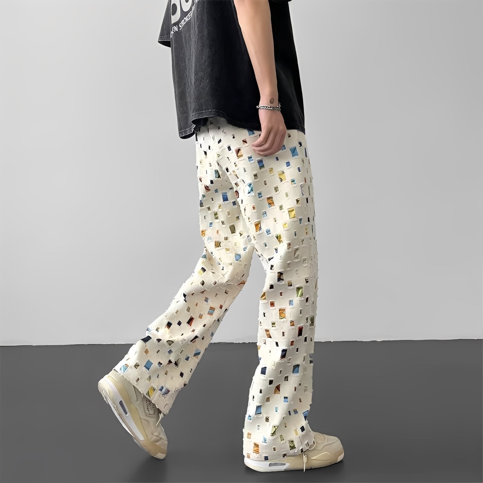 Tyrone - Elegante Hosen mit geradem Schnitt