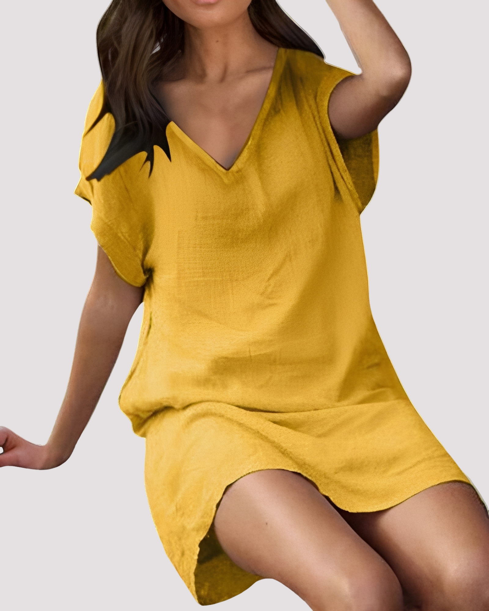 Shane - Bequem geschnittenes, lockeres Kleid