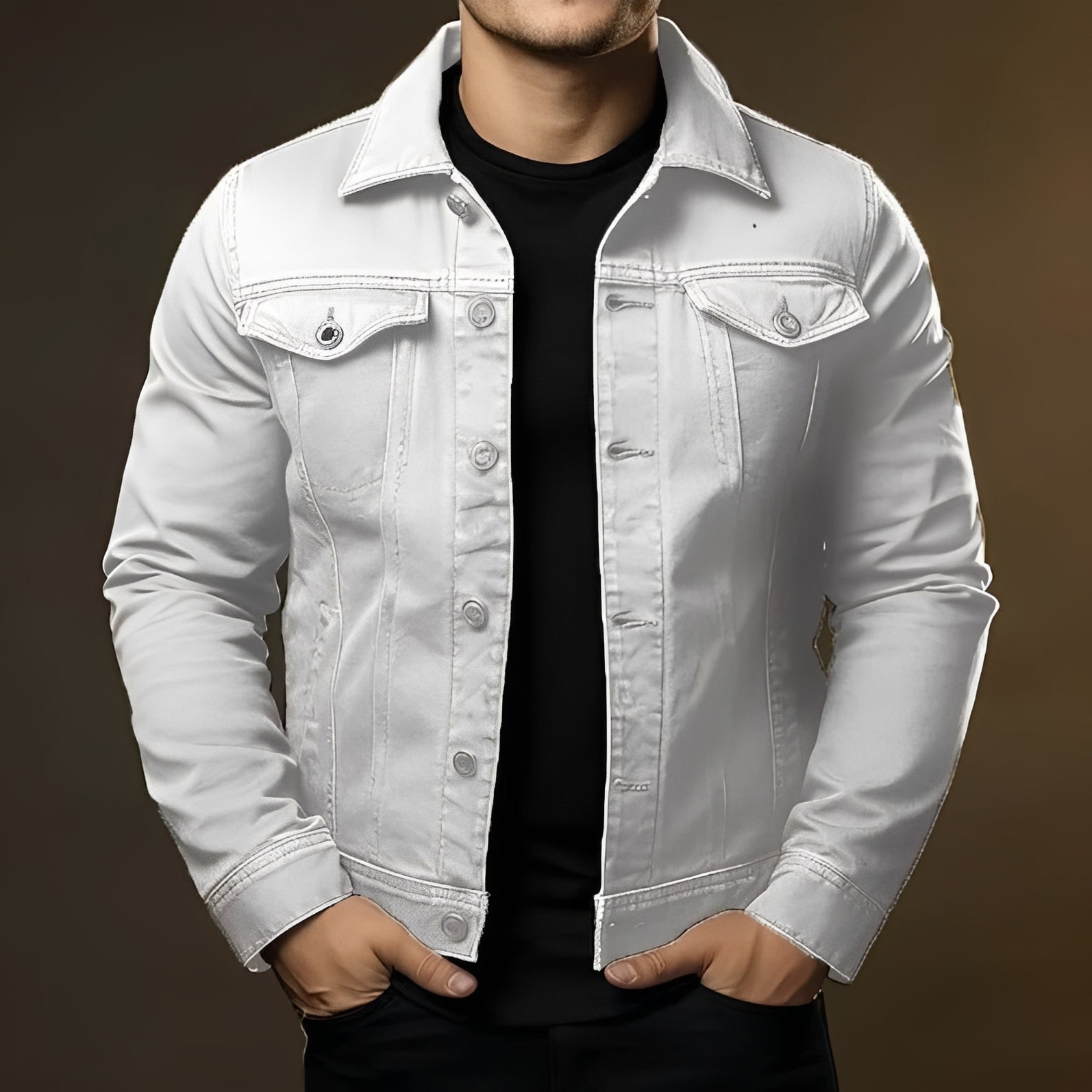 Leroy - Elegante Herren-Jeansjacke