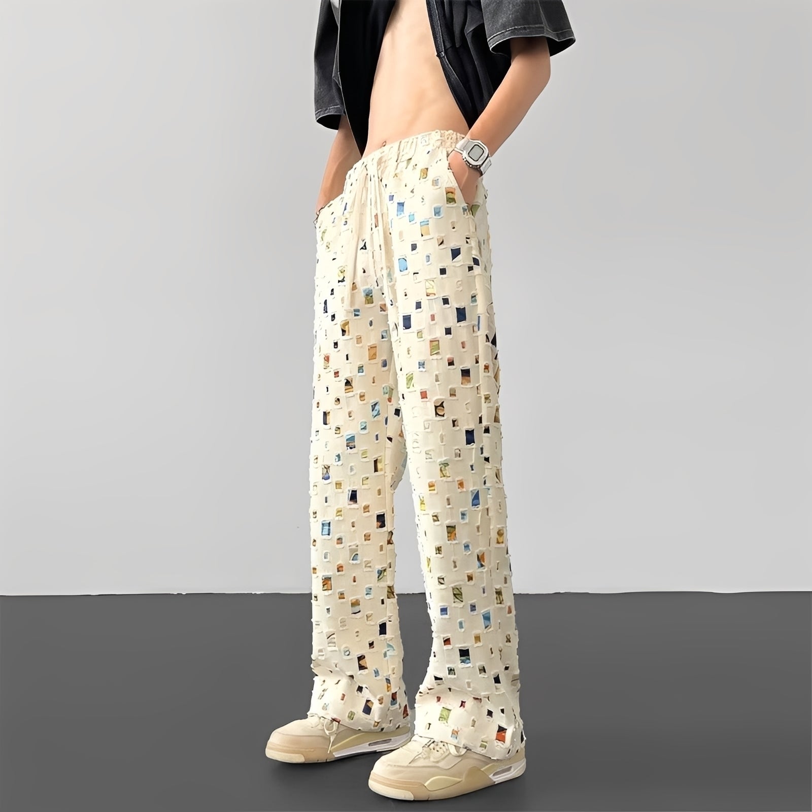 Tyrone - Elegante Hosen mit geradem Schnitt