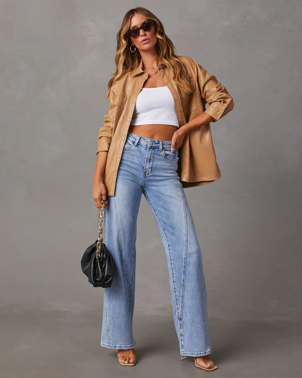 Rhian - Moderne, locker geschnittene Jeanshose