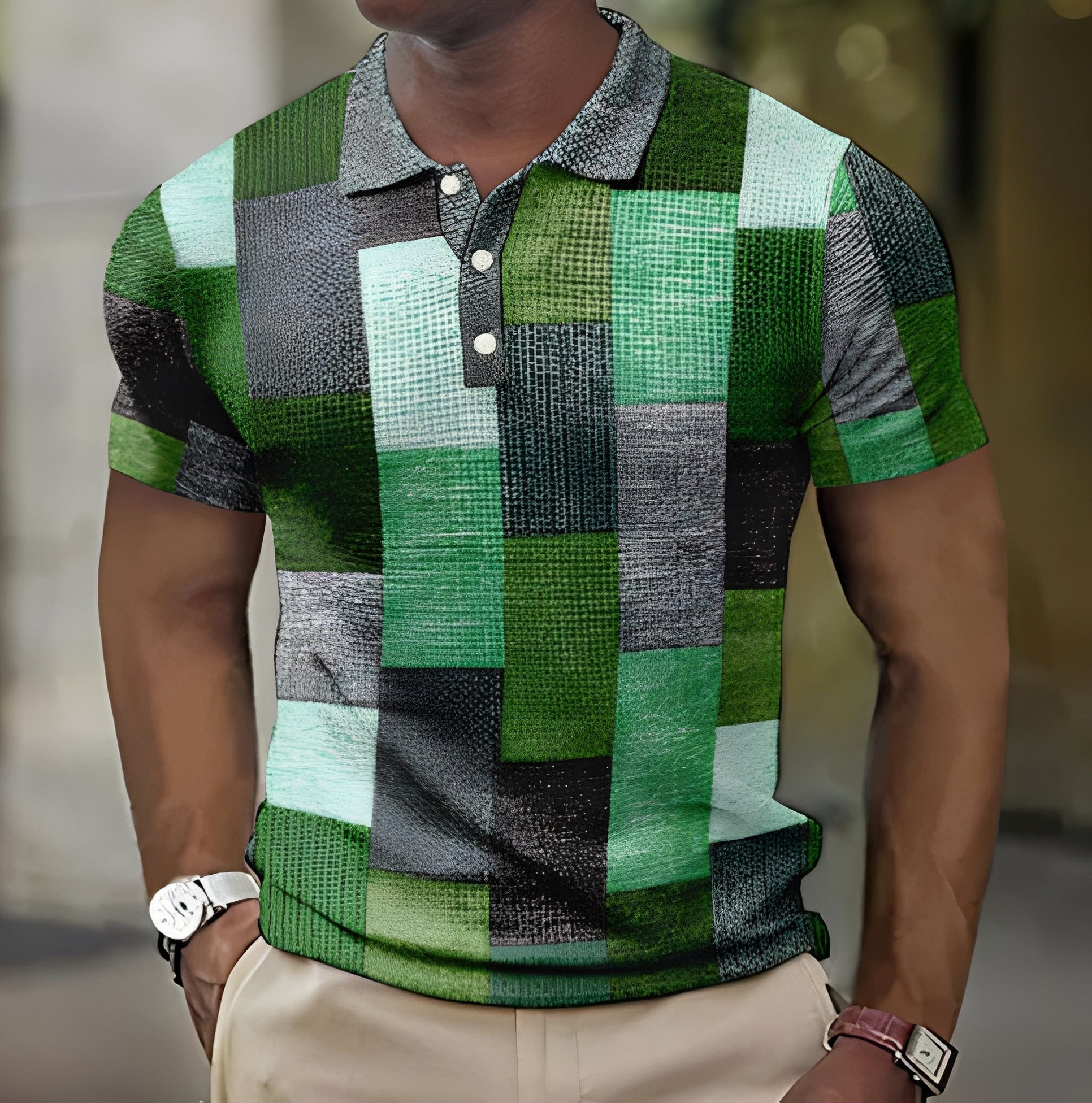Jimmy - Elegantes Hemd mit Karo-Muster