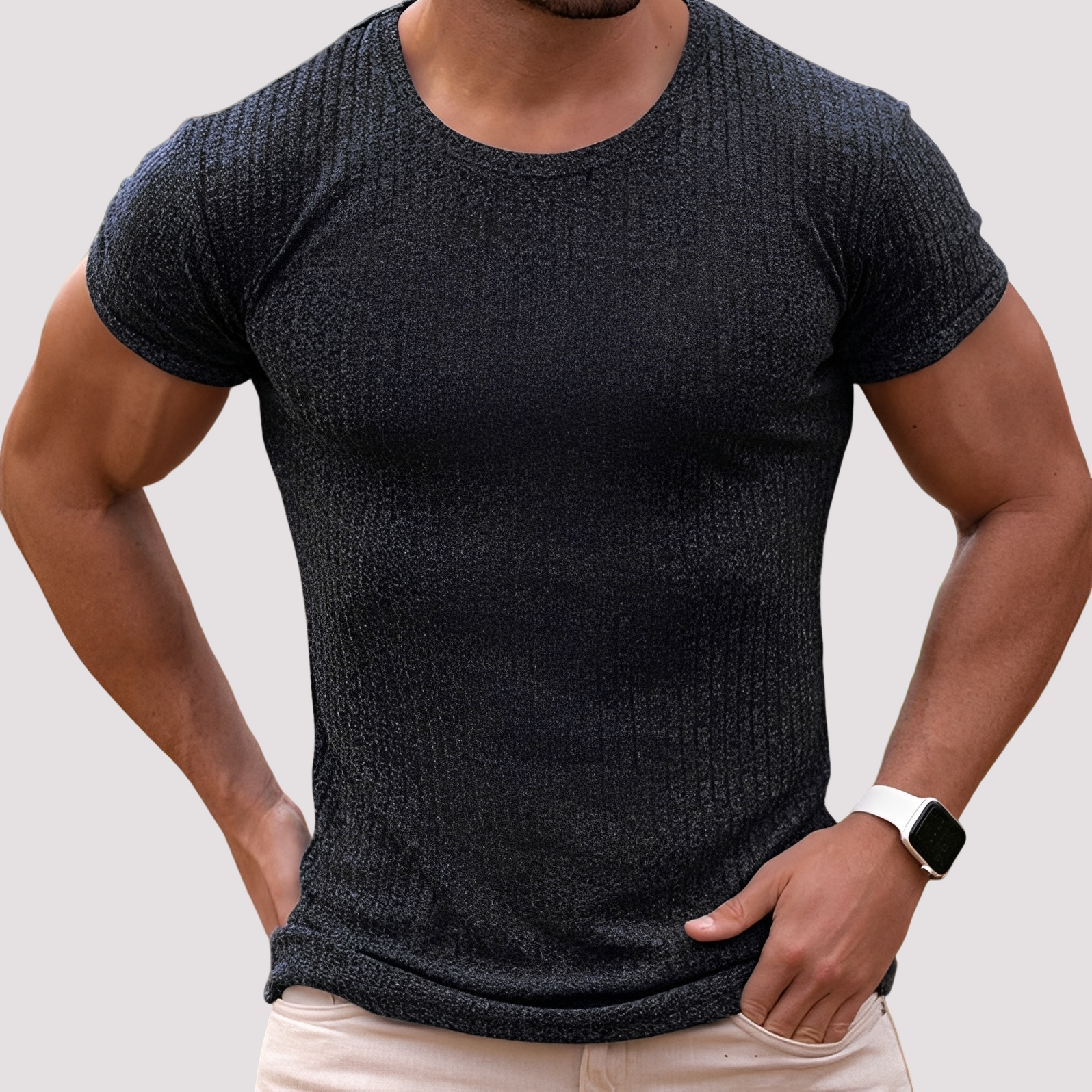 Jack - Elastische Slim-Fit-Shirts