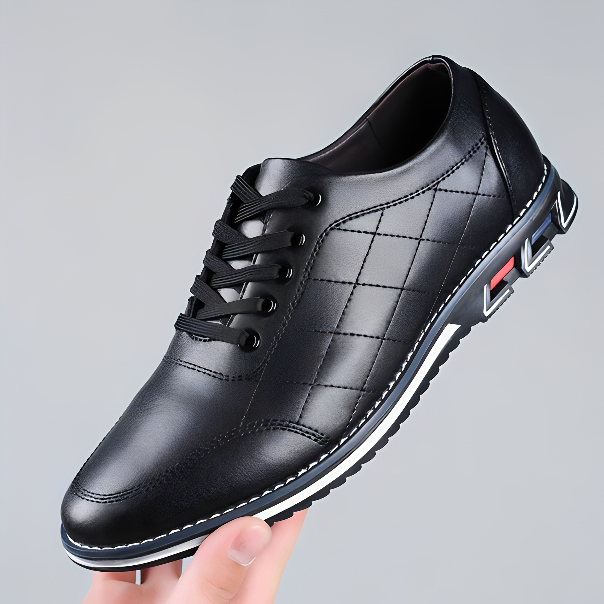 Edvin - Modische Schnürhalbschuhe für Herren
