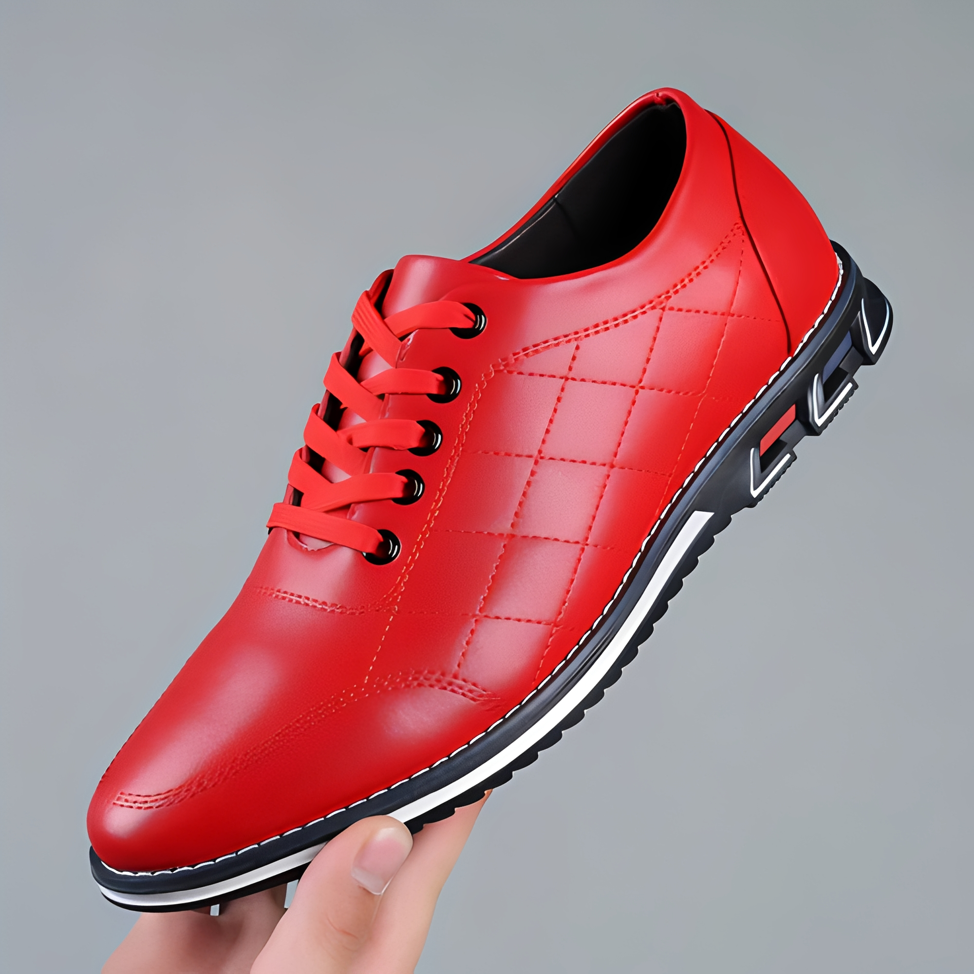 Edvin - Modische Schnürhalbschuhe für Herren