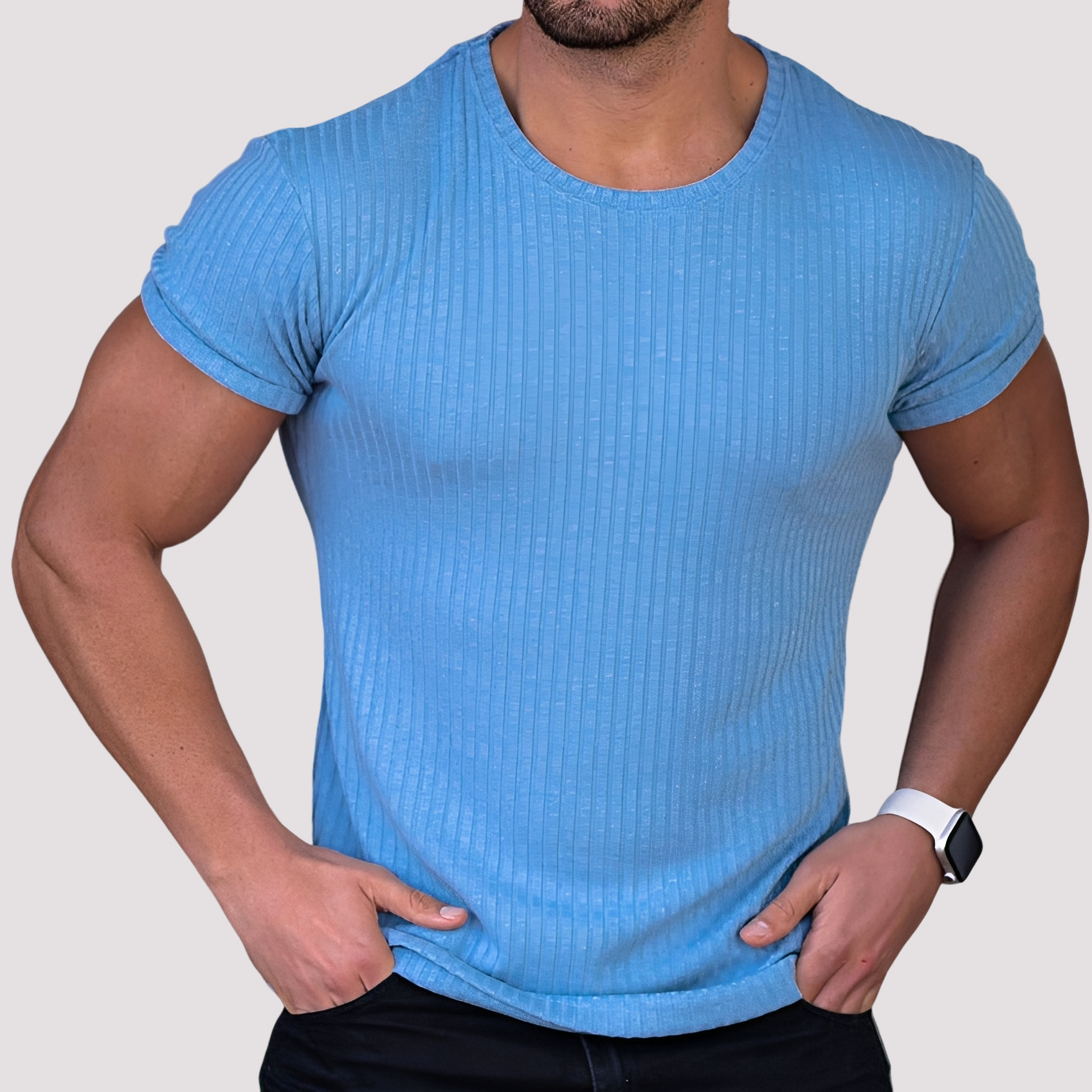 Jack - Elastische Slim-Fit-Shirts