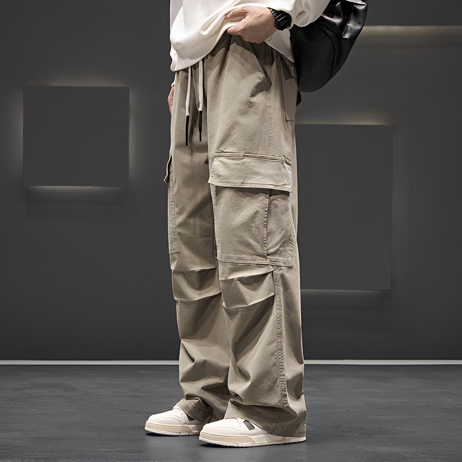Brennan - Bequeme weite Cargohosen