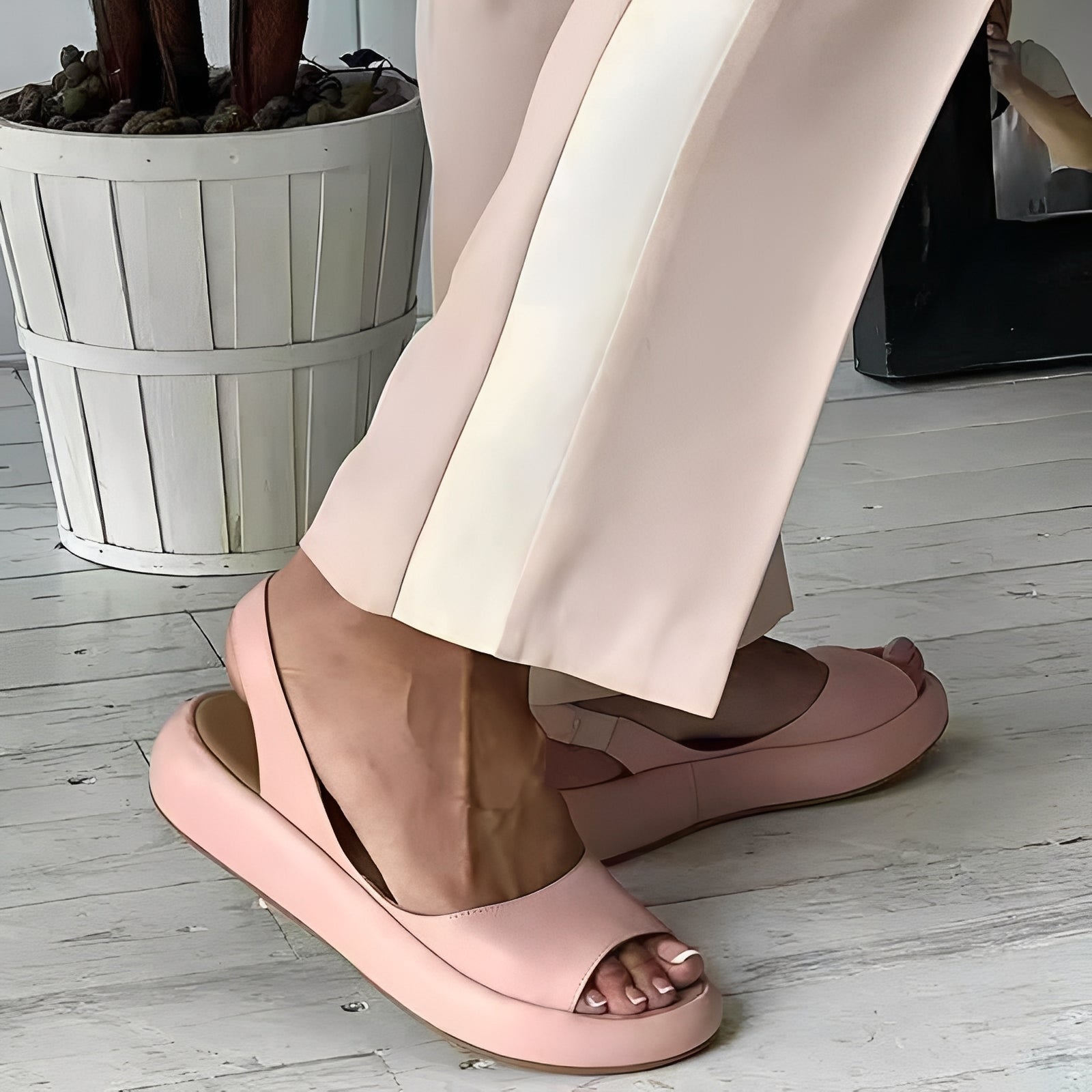 Martha - Stilvolle offene Sommerschuhe