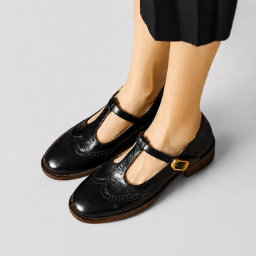 Livian - Retro-Sandalen mit Absatz