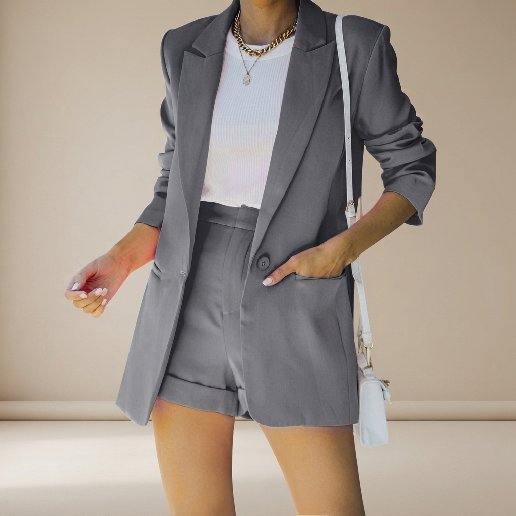 Geraldine - Stilvolles Shorts-Set