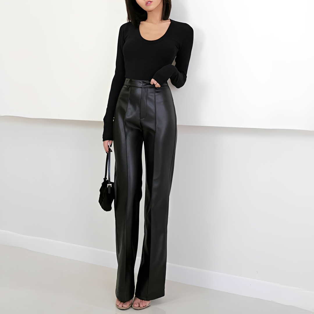 Naomi - Stilvolle Hosen mit hoher Taille