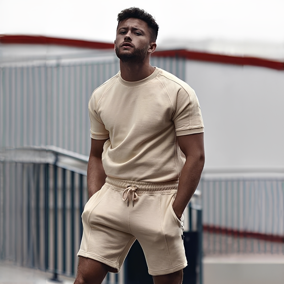 Drake - Herren-Set mit T-Shirt und Shorts - ideal für warme Tage