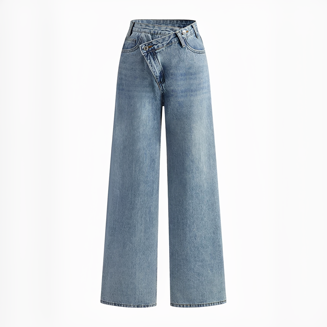 Jolina - Hose mit asymmetrischer Taille