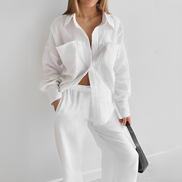 Lucille - Lässiges Zweiteiler-Set mit Hose