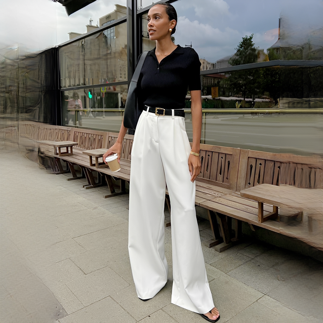 Blaine - Elegante Hosen mit weitem Bein