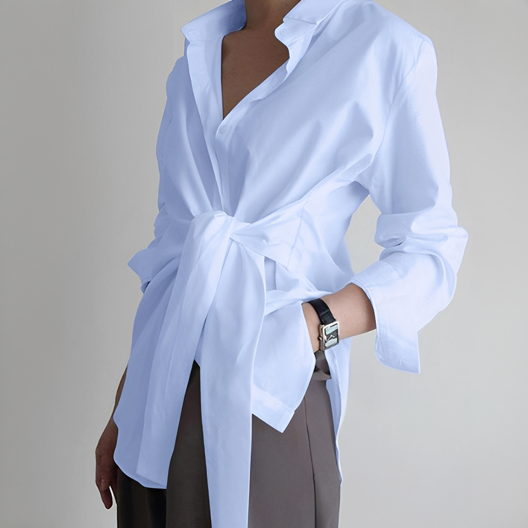 Jasmina - Elegantes Langarmhemd