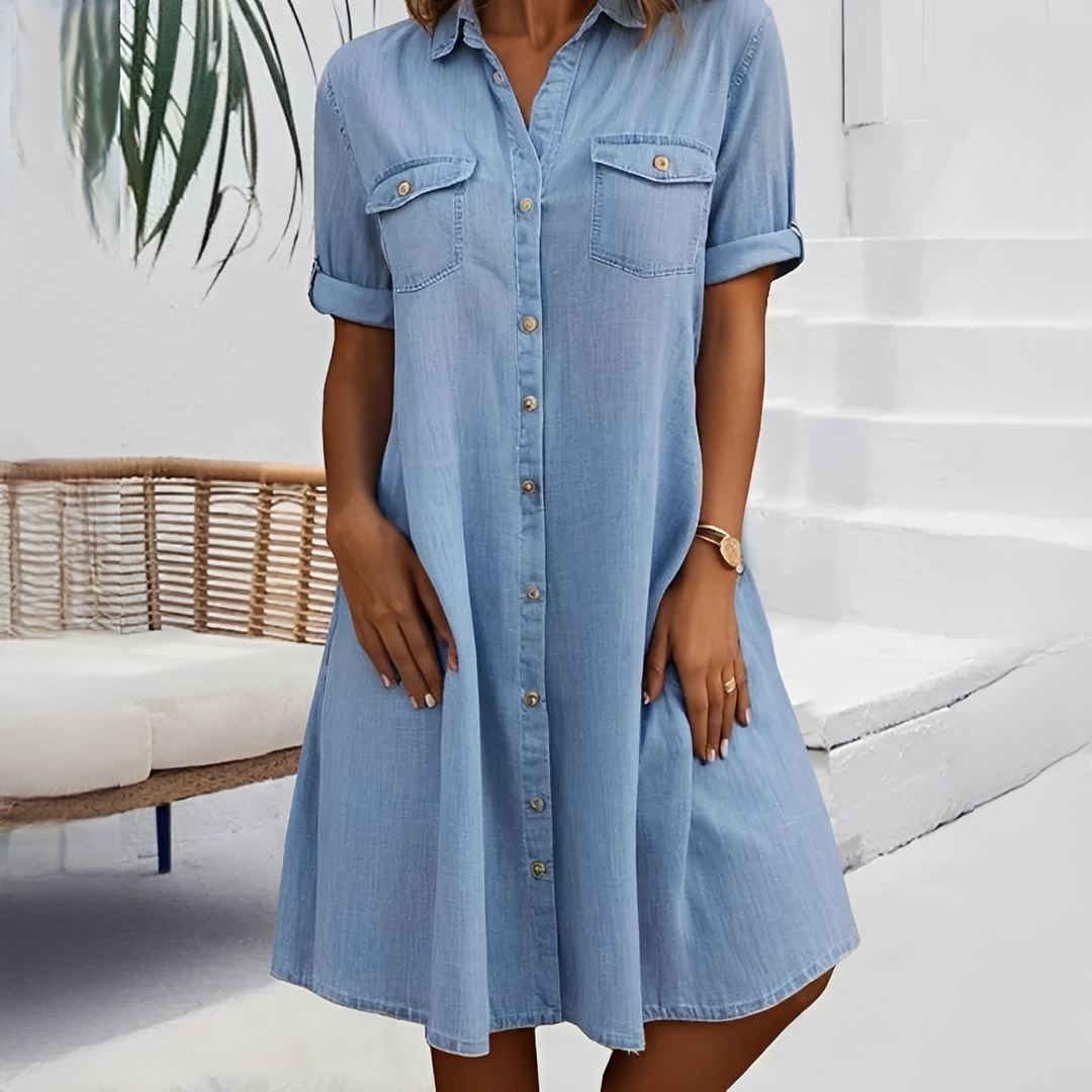 Naomi - Weites Hemdkleid