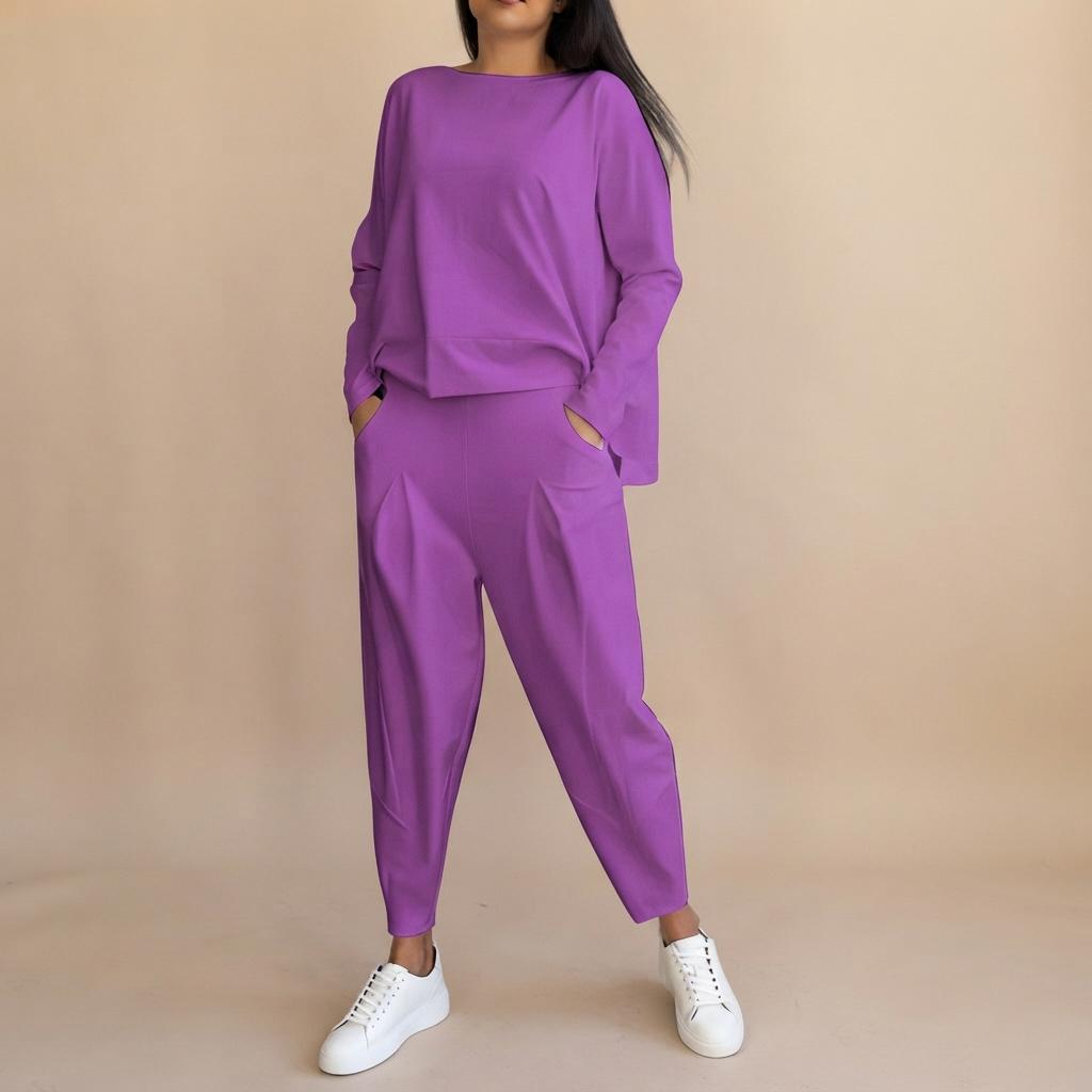 Emilyn - Bequemes Set mit lockerer Hose