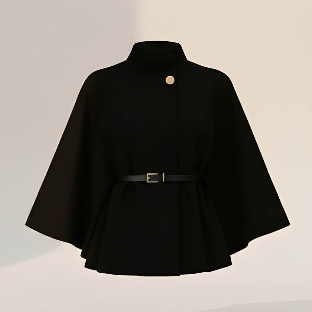 Lindsey - Elegante Jacke mit Gürtel und lockeren Ärmeln