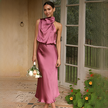 Juliana - Modisches ärmelloses Neckholder-Kleid