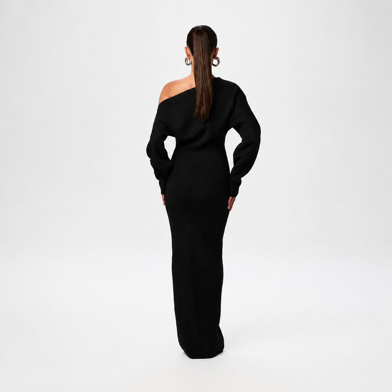 Tahlia - Schickes Maxikleid mit asymmetrischem Träger