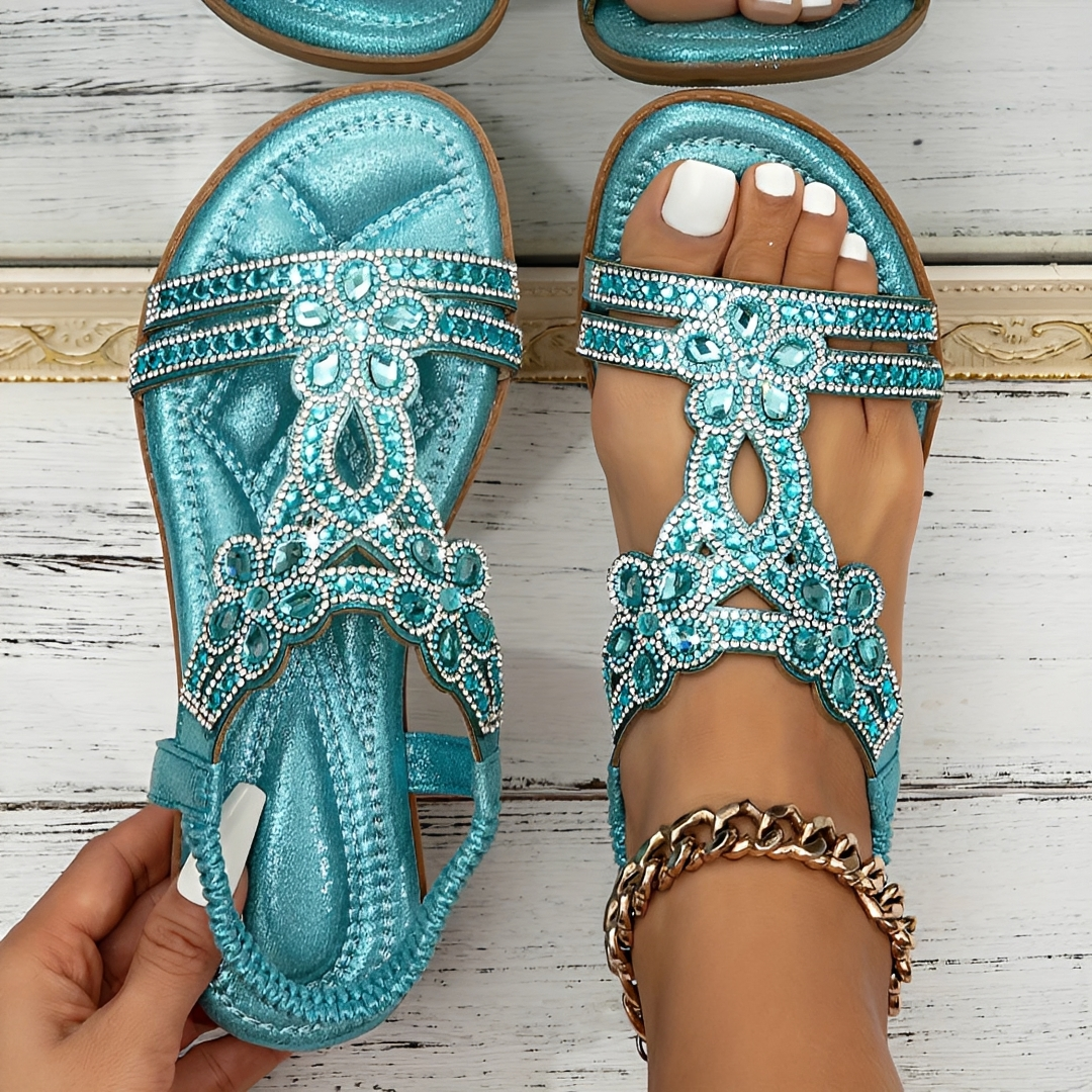 Rhian - Boho-Sandalen im entspannten Stil