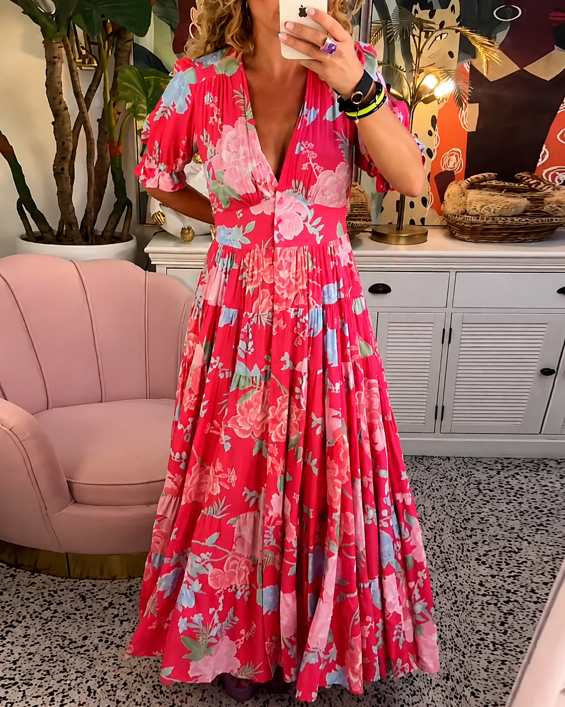 Juliette - Stilvolles Fließendes Kleid