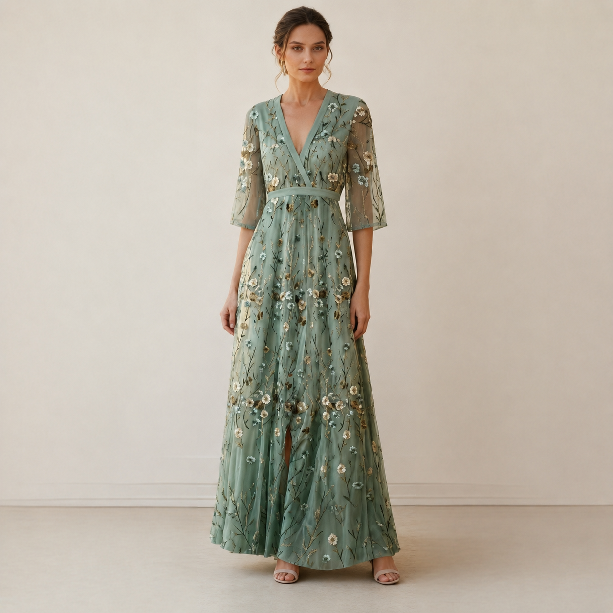 Florence - Anmutiges und Fließendes Maxikleid