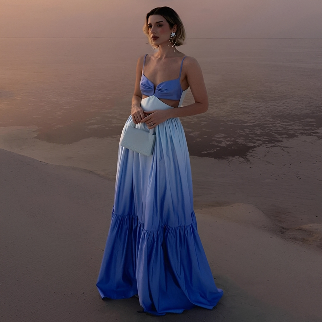 Corina - Anmutiges Cami-Maxi-Kleid