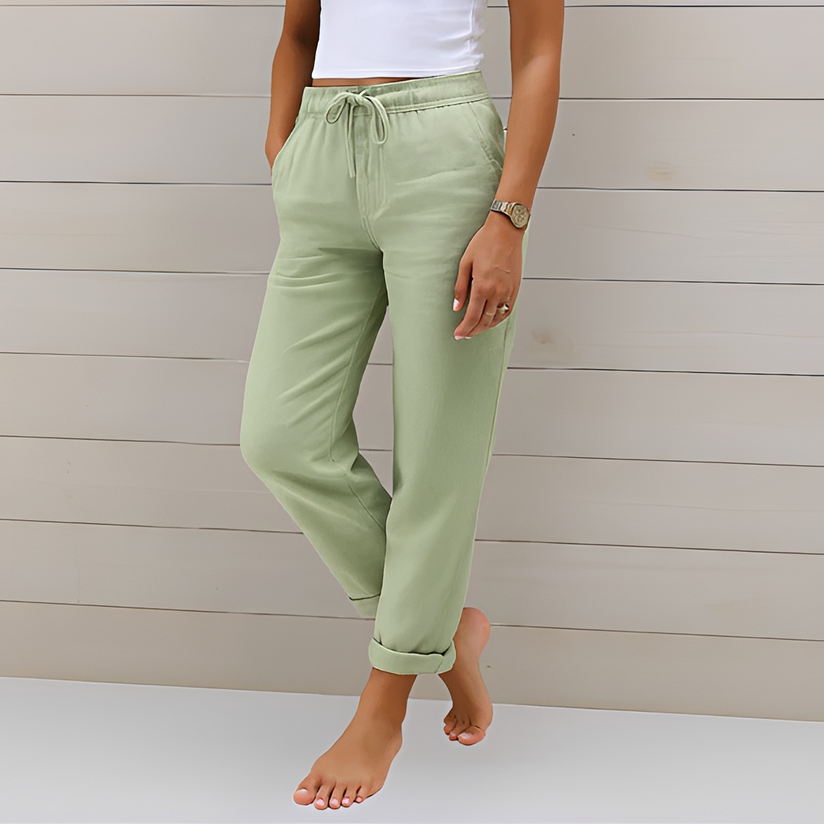 Audrey - Gemütliche Hosen mit Kordel