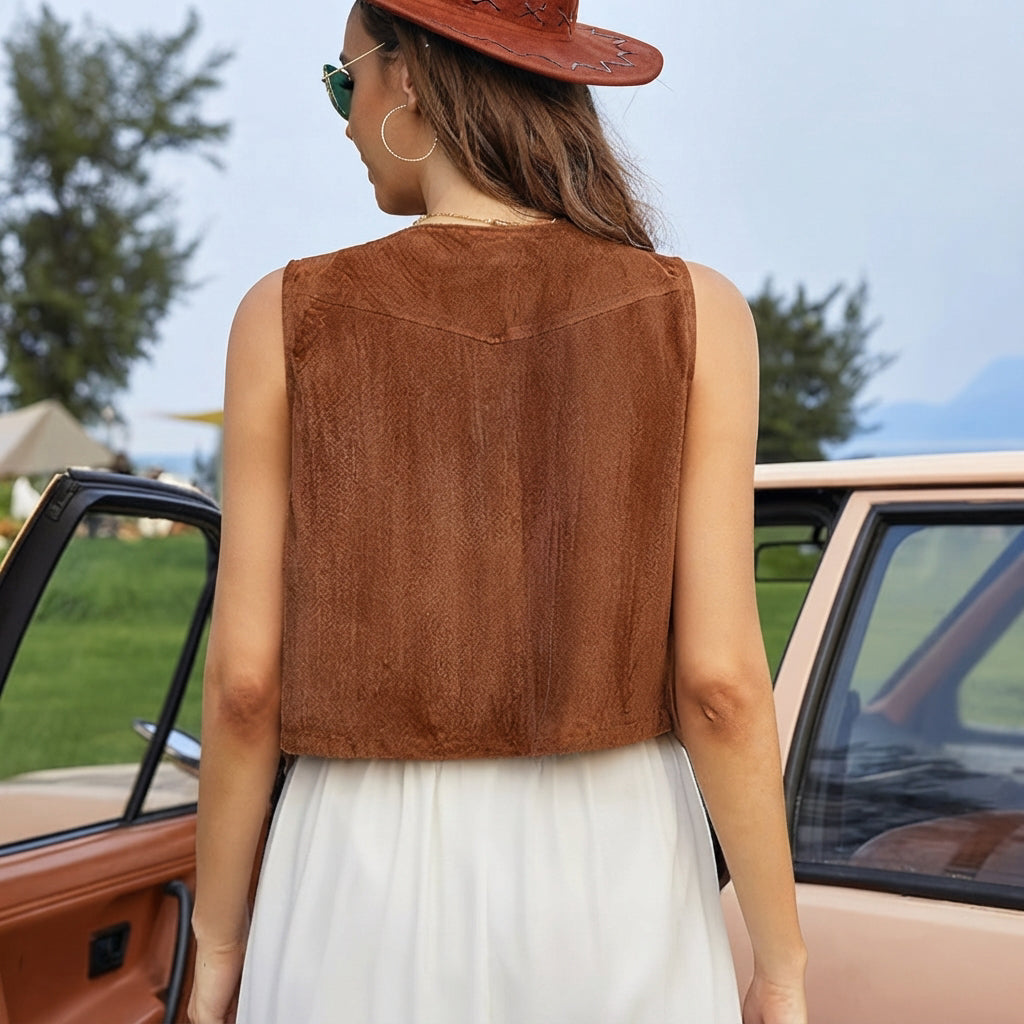 Gwyneth - Elegante und modische Boho-Weste