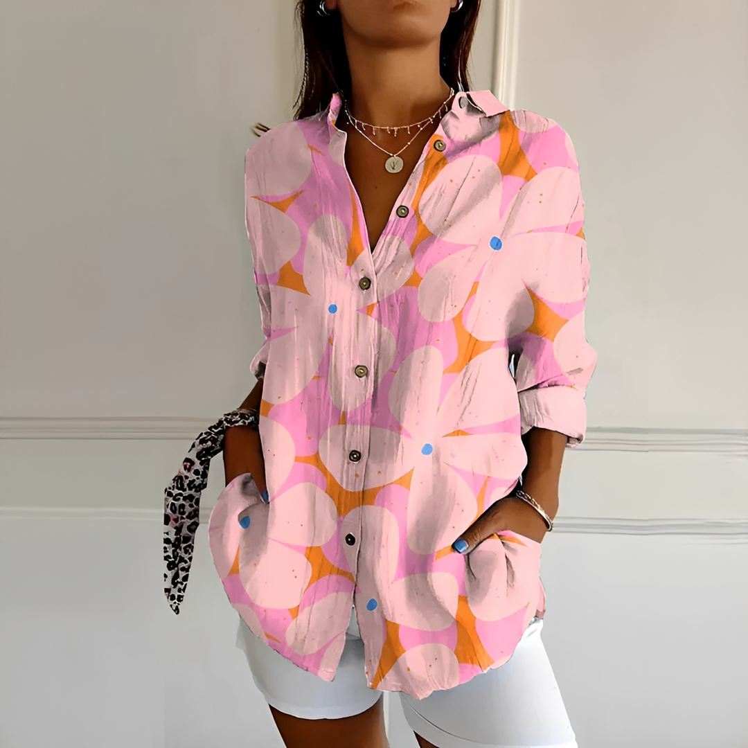 Eleanor - Stilvolle Bluse mit Knopfverschluss