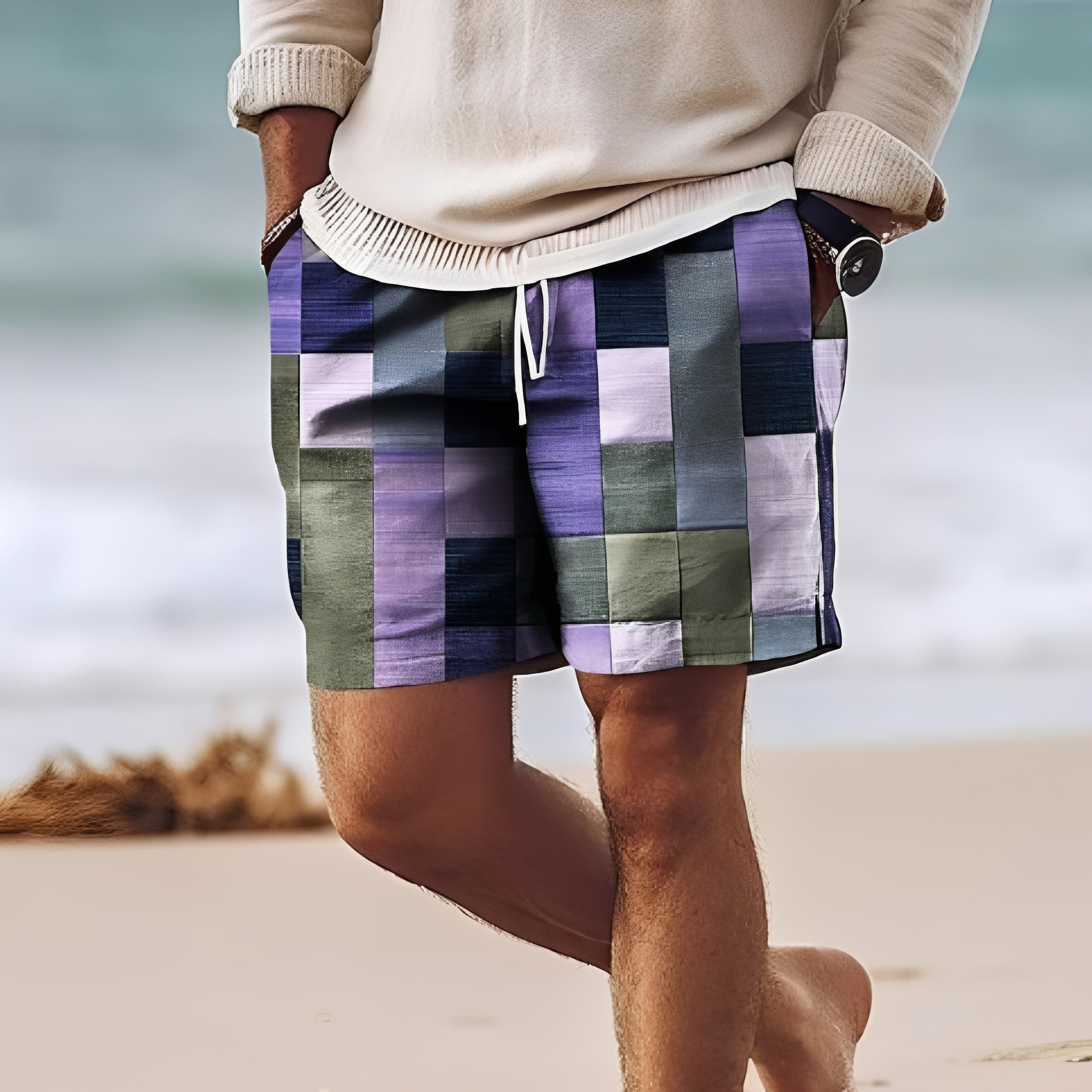 Aidan - Trendige Badeshorts