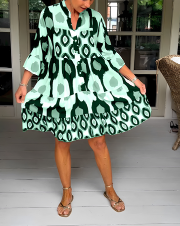 Faiza - Elegantes Lässiges Minikleid
