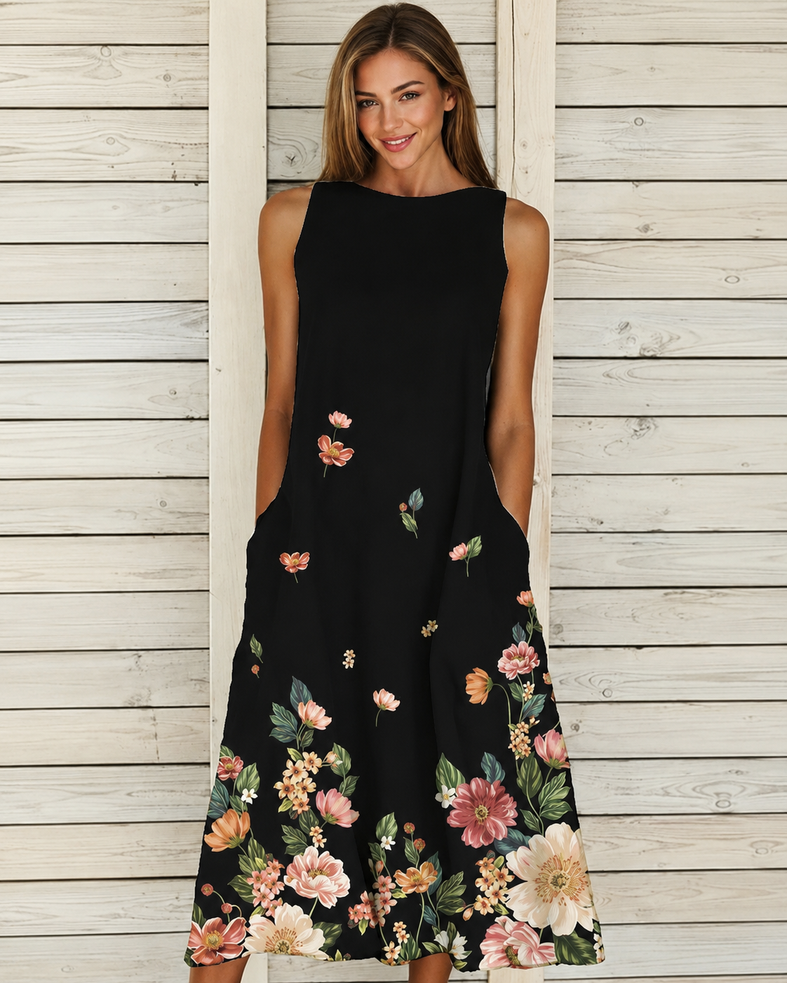 Denique - Midikleid mit nostalgischem Flair