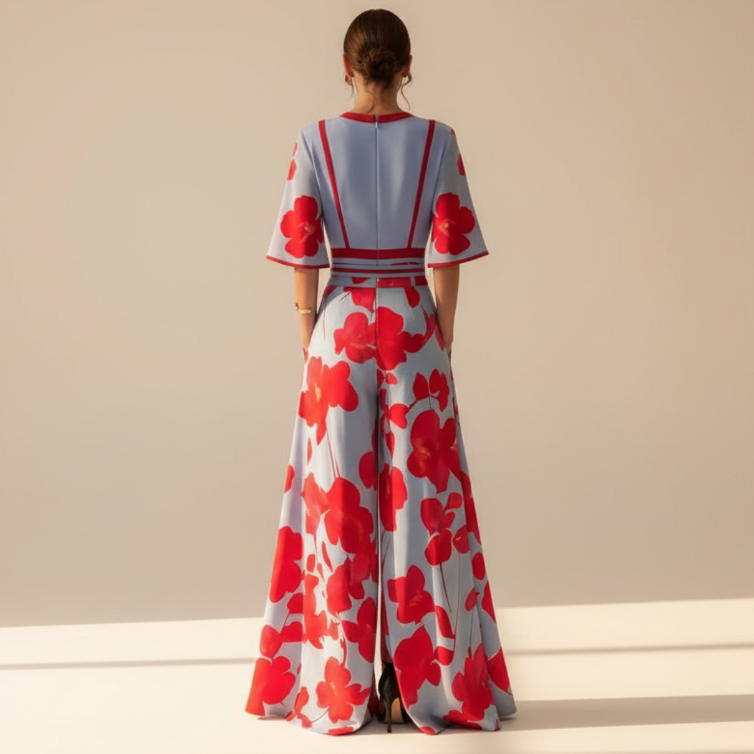 Gianna - Schickes Maxikleid mit V-Ausschnitt
