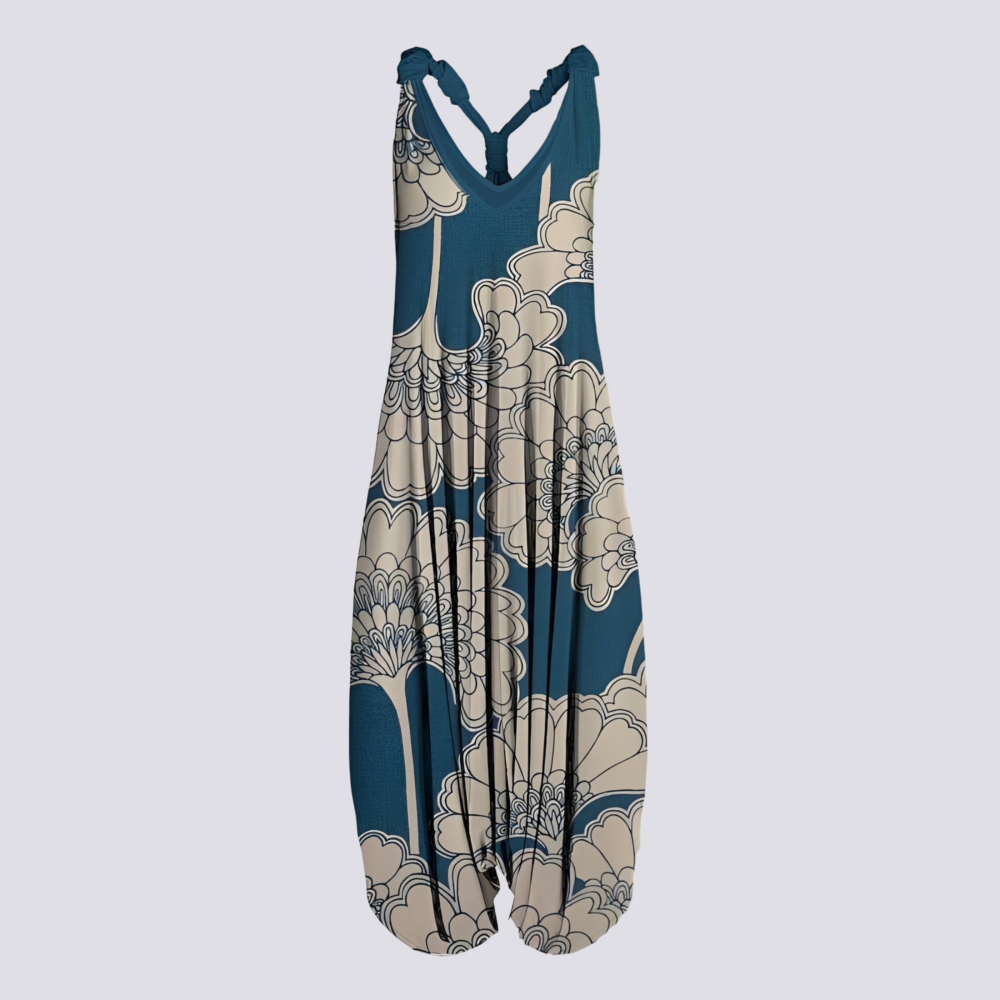 Jennifer - Gemütlicher ärmelloser Jumpsuit