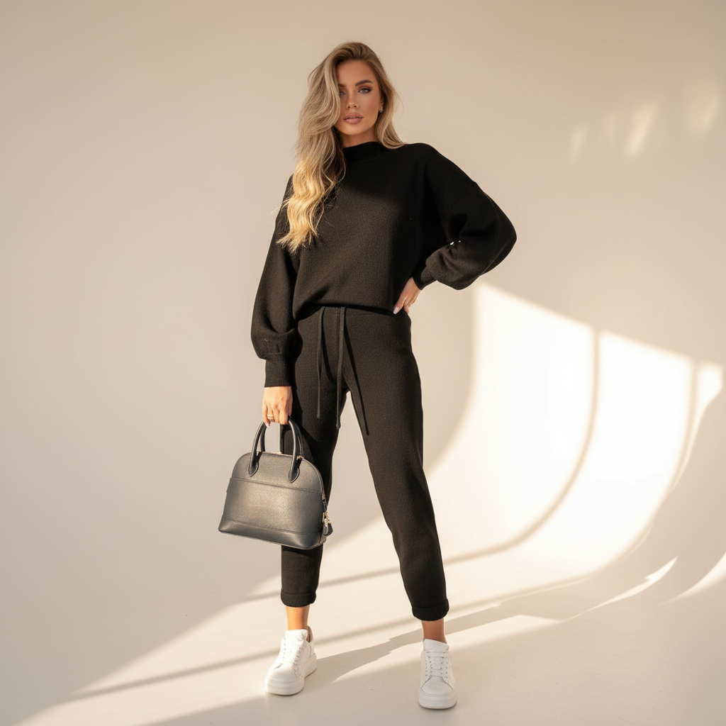 Gwenette - Bequemes und Lockeres Hosen-Set