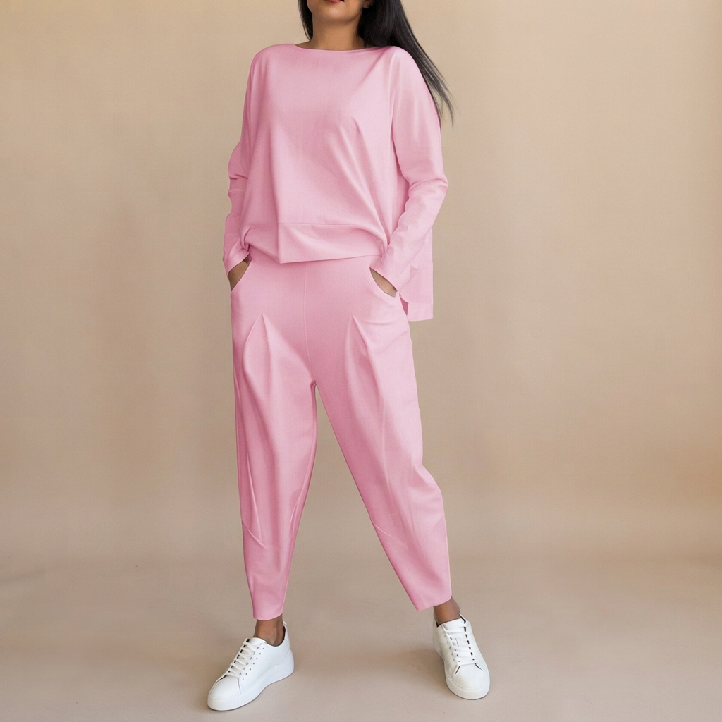 Emilyn - Bequemes Set mit lockerer Hose