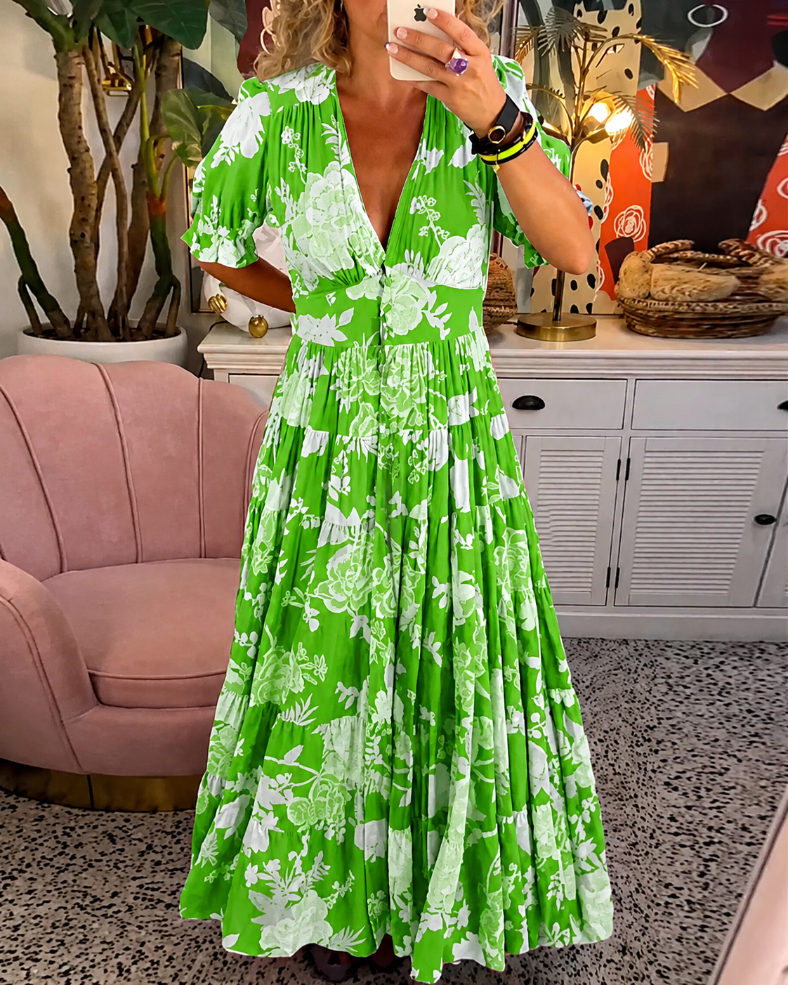 Juliette - Stilvolles Fließendes Kleid