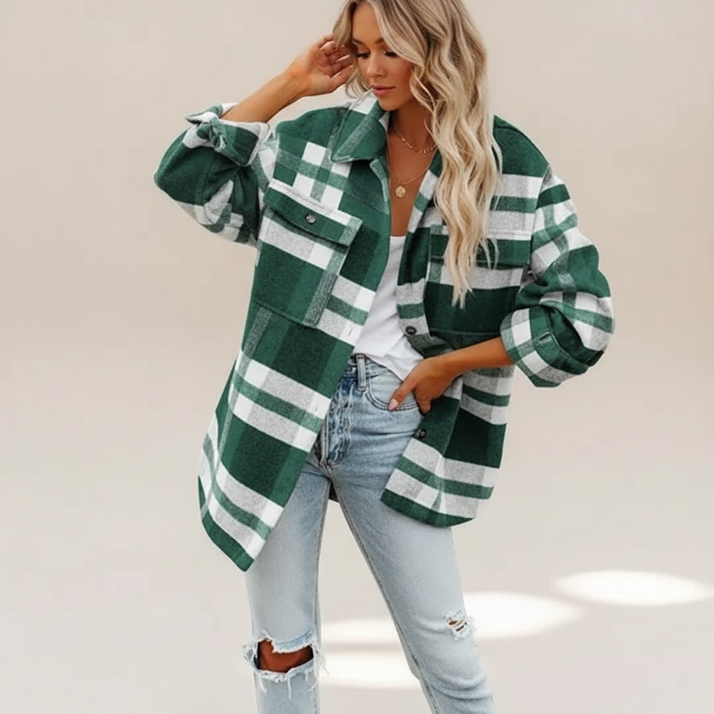 Mailys - Komfortable Bluse mit Knopfleiste