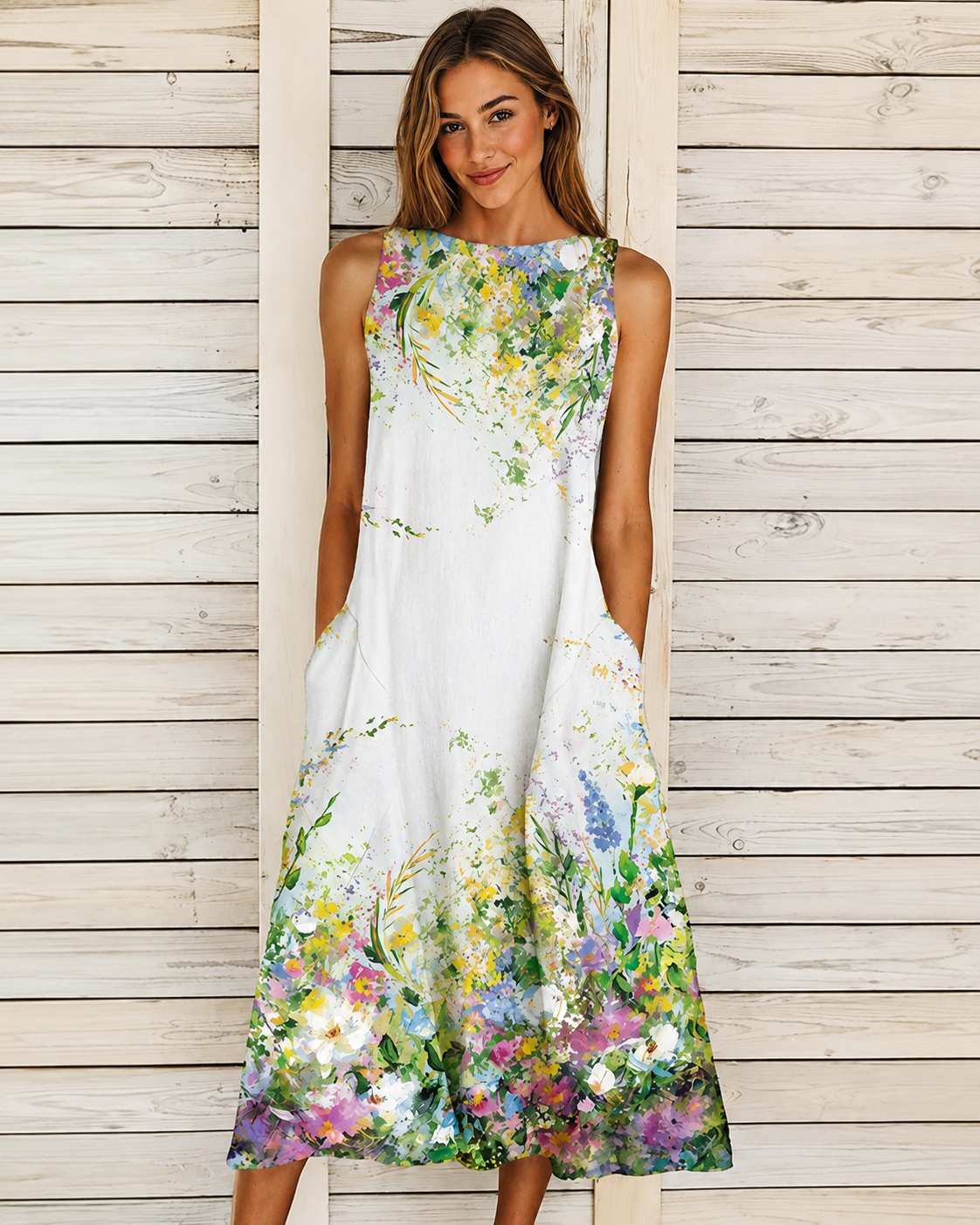 Denique - Midikleid mit nostalgischem Flair