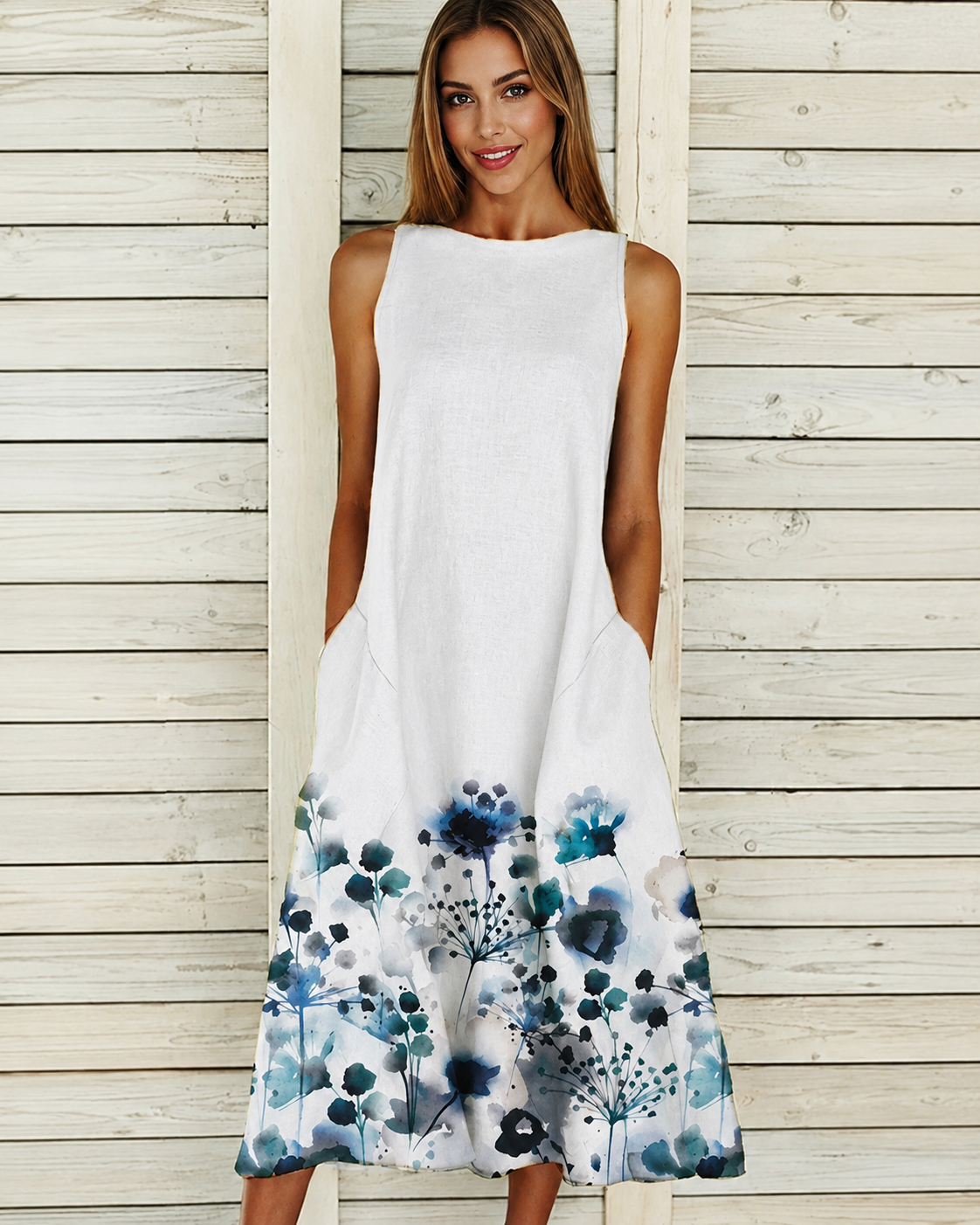 Denique - Midikleid mit nostalgischem Flair