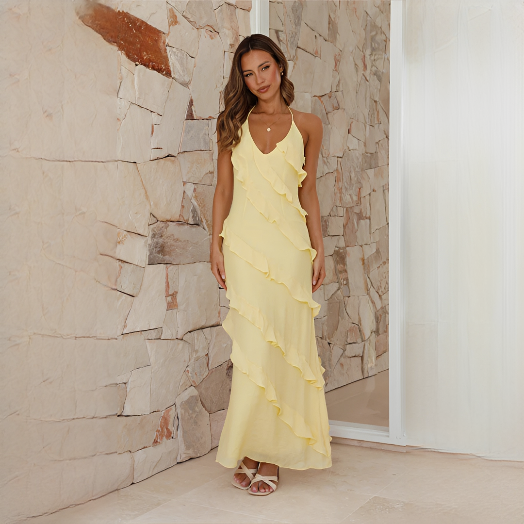Latresia - Stilvolles und Schickes Neckholder-Kleid