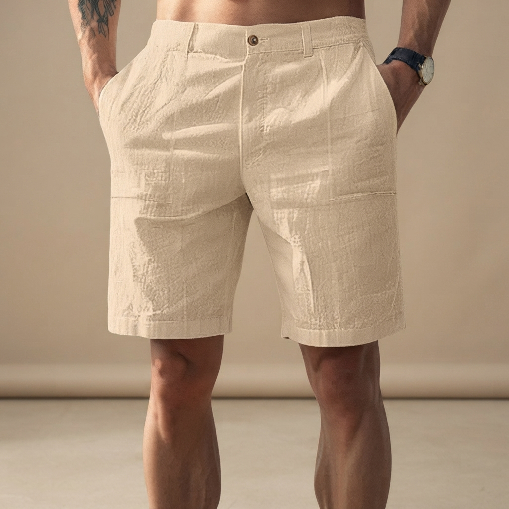 Mike - Lässige Gerade Shorts