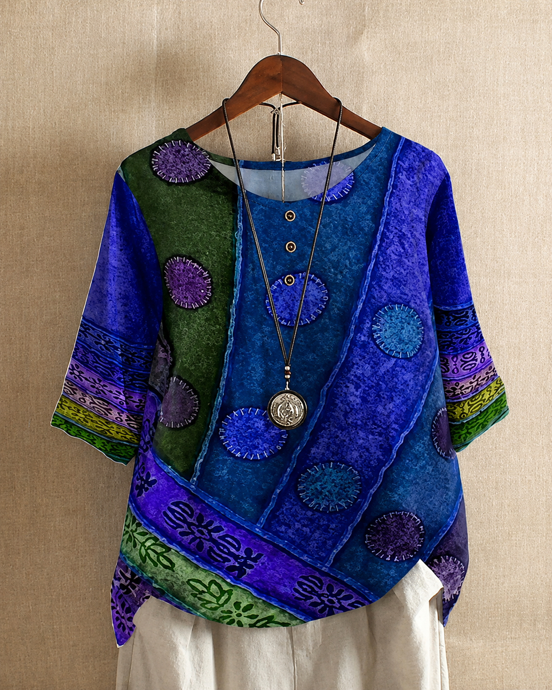 Ferlisha - Luftige, stilvolle Bluse